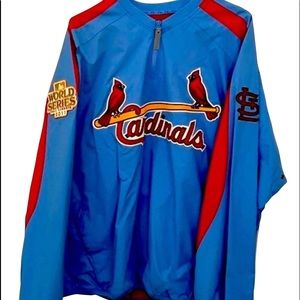St. Louis Cardinals Jacket Cooperstown Collection by Majestic Athletic